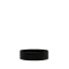 The image features the Calaso PP Threaded Closure 53-400 HPA30A1A001-200, a white, circular plastic cap designed for bottles. The closure has a smooth, flat top surface and ribbed sides that provide grip for easy opening and closing. The threading is visible on the lower part of the cap, which allows it to securely attach to compatible bottle necks. The cap is displayed against a plain white background.