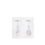 The image shows a product named "Expack 1.4oz PP Standup Pouch - Mono UniFlat Tandem 40ml." It is a flat, rectangular, stand-up pouch made of a semi-transparent material. The pouch features a resealable top closure and is designed to hold up to 40ml of content. The image highlights the front view of the pouch, showcasing its smooth surface and minimalist design.