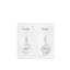 The image displays the Expack 2.0oz PP Standup Pouch Mono UniFlat_Tandem 60ml. It is a flexible, stand-up pouch made from a single type of material. The pouch is white and features a flat, rectangular shape with a sealed top edge and a gusseted bottom that allows it to stand upright. The surface is smooth and unadorned, highlighting the clean and minimalistic design.