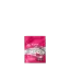 Image of the Expack 0.2oz PE Standup Pouch PCR UniFlat Single 5.0ml. The pouch is a small, flat, rectangular package with a stand-up design. It features a sleek, light-colored surface with a smooth texture. The top of the pouch has a resealable zipper closure for secure sealing and easy access. The overall design is simple and modern, suitable for packaging small quantities of products.