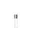 Idealpak 0.27oz/8ml Glass Cylinder Roll-On Bottle with Agate Rollerball for Fragrance, Essential Oil, & Perfume