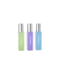 Idealpak 0.34oz/10ml Glass Square Fragrance Roll On Bottle with Agate Rollerball