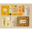 The image features a 20ml stand-up pouch known as the "Expack 0.7oz PP Standup Pouch Mono UniFlat_Tandem." The pouch is designed with a flat, rectangular shape and a wide base to allow it to stand upright. It appears to be made of a single material, with a smooth, glossy surface. The pouch is light in color, possibly white or a light shade, and has a resealable top closure. There are no labels or graphics visible on the pouch, giving it a clean and minimalist appearance.