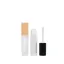 Idealpak 0.2oz/5ml Cylinder Lip Gloss Tube with Doe Foot Applicator & Short Cap