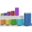 Idealpak 34oz/1L 89-400 HDPE Single Wall Straight Sided Jar