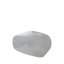 The image shows a Menshen PP Flip-Top Cap. The cap is circular with a smooth, glossy surface and has a hinged flip-top mechanism. The color of the cap is white, and it appears sturdy and well-designed for easy opening and closing. The hinge is visible on one side, allowing the top to pivot open and closed securely. This cap is typically used for bottles or containers to dispense liquids or semi-liquids.