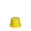 The image shows the Menshen PP Threaded Closure 32 Chemical Closure. It is a cylindrical, white plastic cap designed for sealing containers. The closure features a threaded interior, which allows it to be securely screwed onto compatible containers. The top surface of the cap is smooth and flat, providing an even, clean appearance.