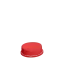 The image shows a Menshen PP Threaded Closure 80 Chemical Closure. The closure is circular with a threaded design, featuring a notched grip around the edge for ease of opening and closing. The cap is primarily white and appears to be made of plastic. This type of closure is commonly used for securing containers that hold chemical products, ensuring a tight and secure seal. 