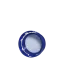 The image shows a Menshen PP Threaded Closure 40 Chemical Closure. The product is a white, circular plastic cap with a threaded design, which allows it to be securely screwed onto a container. The cap is plain with a smooth surface and does not feature any visible logos or markings. The closure is designed for chemical containers, providing a tight seal to prevent leaks.
