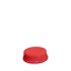 The image shows the MENSHEN PP Threaded Closure 80 Chemical Closure. It is a circular, gray plastic cap with a ribbed outer edge for grip and threading on the inside to secure it to a container. The top surface of the cap is smooth and flat, with no additional markings or logos visible. This closure is designed for chemical containers and ensures a secure seal.