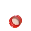 The image shows a Menshen PP Threaded Closure 32 Chemical Closure. It is a white, circular plastic cap with threading on the inner side, designed to securely close chemical containers. The closure features a smooth outer surface with evenly spaced ridges along the edge for better grip. The top of the cap is flat and plain, offering a clean and functional appearance.