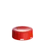 The image shows a Menshen PP Threaded Closure 80 Chemical Closure, a plastic cap designed for sealing chemical containers. The closure is cylindrical with a threaded exterior, allowing it to be securely screwed onto a container. The cap is primarily white with a smooth, slightly domed top and ribbed sides for easier grip and handling.