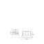 The image shows the Menshen PP Threaded Closure 45 (Chemical Closure). It is a circular, white plastic cap with a threaded design, allowing it to securely fit onto a corresponding container. The cap has a smooth, slightly domed top and ribbed sides for better grip.
