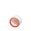 The image features the Menshen PP Threaded Closure 16 Screw Closure 31209-1. It is a small, cylindrical, plastic screw cap with ridges along the edges for grip. The color of the closure is white and it appears to be designed for secure fastening. The top surface is flat and the threading is visible inside the cap. 
