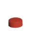 The image shows a Menshen PP Threaded Closure 28 Screw Closure. It is a cylindrical, white plastic cap with a ribbed outer surface to provide a grip for easy opening and closing. The cap is designed to screw onto a corresponding container, ensuring a secure and tight fit. The top surface of the closure is smooth and flat. The closure appears to be made of polypropylene (PP) material.
