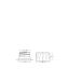 The image shows a Menshen PP Threaded Closure 28/410 Screw Closure. The closure is a cylindrical, threaded cap made of polypropylene, designed to fit a 28/410 bottle neck finish. The cap has a smooth, flat top surface and ribbed sides for easy grip and twisting. The color of the closure is a uniform, solid white.