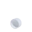The image shows a Menshen PP Threaded Closure 28/410 Screw Closure. It is a white plastic screw cap with a smooth, cylindrical shape and ridges around the bottom edge for grip. The top surface is flat and plain, while the threads on the inside are designed to fit a compatible container. This closure is typically used for bottles and containers requiring a secure seal.