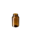 The image shows a Calaso 6.8oz Glass Jar in the Juniper color. The jar is cylindrical with a smooth, transparent glass body and a wide opening at the top. The glass has a light blue-green tint, giving it a sleek and modern appearance. The jar is empty and appears to be designed for storage or packaging purposes.