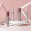Quadpack 0.1oz / 4ml Helen PET Cylinder Lip Gloss Tube with Trendy Applicator