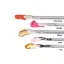 Quadpack 0.2oz / 5ml Petite Louise PET Cylinder Lip Gloss Tube with Cool Applicator