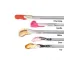 Quadpack 0.2oz / 5ml Petite Louise PET Cylinder Lip Gloss Tube with Icy Applicator
