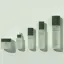 Mingdun Packaging 5oz/150ml PETG Cylinder Cosmetic Bottle with 24mm Neck, Premium Glass-like Plastic with Pump