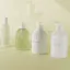 Mingdun Packaging 13.5oz/400ml PETG Round Shoulder Ribbed Bottle with 28mm Neck