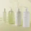 Mingdun Packaging 2.7oz/80ml PETG Fluted Round Shoulder Bottle with 20mm Neck & Label Panel