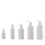 Mingdun Packaging 2.7oz/80ml PETG Bevelled Cylinder Cosmetic Bottle with 20mm Neck