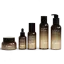 Mingdun Packaging 3.4oz/100ml Glass-Like PETG Cosmo Round Cosmetic Bottle with 18mm Neck & Treatment Pump or Dropper