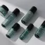 Mingdun Packaging 5oz/150ml Tall PETG Rounded Bottom Cylinder Bottle with Orifice Reducer & Low-Profile Flush Overcap for Toners & Body Milks