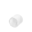 The image shows the Calaso PP Dropper DIN18. It features a clear glass bottle with a black screw-on dropper cap. The dropper cap includes a squeezable bulb for dispensing liquids. The overall design is sleek and functional, suitable for various liquid products.