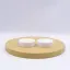 Likun Packaging 1.0oz /30ml Glass Round Jar with Straight Sided Closure