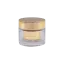 Likun Packaging Refillable 1.7oz /50ml Glass Straight Sided Jar with Flush Straight Sided Closure