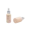 Likun Packaging 0.7oz/21ml Glass Round Dropper Bottle with Silver Collar Bulb Dropper