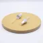 Likun Packaging 0.7oz/21ml Glass Round Dropper Bottle with Silver Collar Bulb Dropper