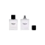 Likun Packaging 1.7oz/50ml Square Glass Perfume Bottle with Silver Atomizer & Overcap for Fragrances
