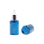 Likun Packaging 0.5oz/15ml Glass Triangular Dropper Bottle with Silver Collar Bulb Dropper