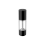 Shinhan C.M 1.0oz/30ml PETG Cylinder Bottle with Integrated Angled Sponge Applicator for Foundation and Concealer