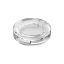 Shinhan C.M Round Single Pan Clear Acrylic Cosmetic Compact, 1.94" Diameter for Blush and Cream Concealer