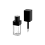 Shinhan C.M 0.2oz /6ml PETG Square Lip Gloss Tube with Thick Customizable Collar and Doe-Foot Applicator