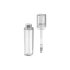 Shinhan C.M 0.2oz /6ml PETG Clear Square Lip Gloss Tube with Doe-Foot Applicator