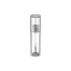 Shinhan C.M 0.2oz /6ml PETG Clear Cylinder Lip Gloss Tube with Customizable Doe-Foot Applicator