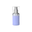 WWP Beauty 0.5oz/15ml PP Airless Pump Bottle with Silver Pump & Clear Overcap