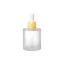 WWP Beauty 1.7oz /50ml Glass Cylinder Dropper Bottle with Bulb Dropper
