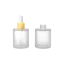 WWP Beauty 1.7oz /50ml Glass Cylinder Dropper Bottle with Bulb Dropper