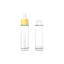 WWP Beauty 1.4oz /41ml Glass Cylinder Dropper Bottle with Bulb Dropper