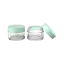 WWP Beauty 1.0oz /30ml PETG Straight Sided Jar with Flush Straight Sided Closure