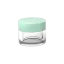 WWP Beauty 0.5oz/15ml PETG Straight Sided Jar with Flush Fit Cap