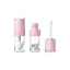 WWP Beauty 0.2oz/6ml Squat PETG Lip Gloss & Concealer Tube with Curved Doe-Foot Applicator